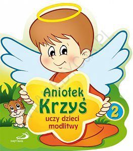 Aniołek Krzyś uczy dzieci modlitwy