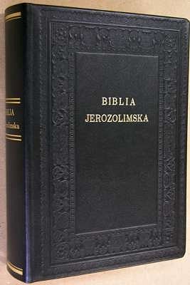 BIBLIA JEROZOLIMSKA SKÓRA - Pismo Święte