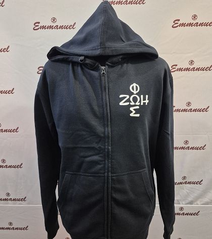 Bluza z kapturem granatowa Fos-Zoe
