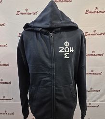 Bluza z kapturem granatowa Fos-Zoe