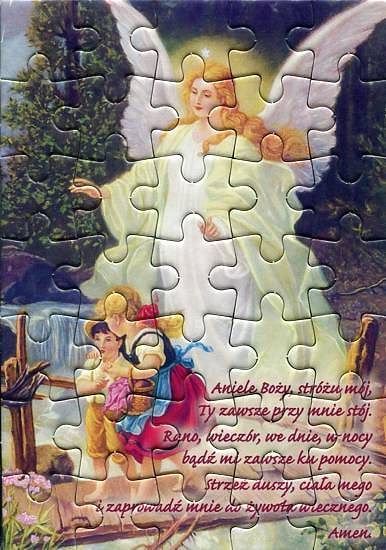 Puzzle EMMANUEL 35 el. różne wzory