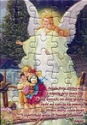 Puzzle EMMANUEL 35 el. różne wzory