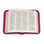 Biblia dla kobiet - malinowa, zamek, złocone brzegi kartek - 2