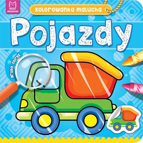 Pojazdy - kolorowanka malucha