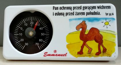 Termometr z nadrukiem - różne wzory