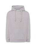 Bluza z kapturem jasnoszara Krzyż Świętego Benedykta - 3