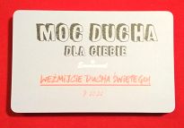 Karta MOC Ducha - Komplet 20 szt - 2