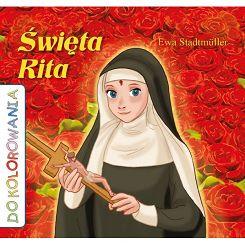 Kolorwowanka Święta Rita