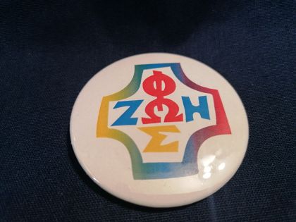 Przypinka button 5,6 cm Foska wzór 3