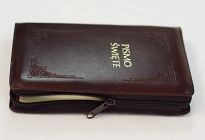 Pismo Święte Starego i Nowego Testamentu z zamkiem - brąz