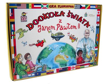Dookoła świata z Janem Pawłem II - gra planszowa