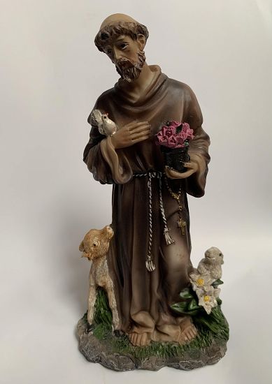 Figurka Święty Franciszek 18cm