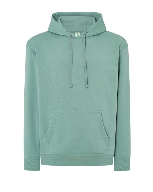 Bluza z kapturem  zielona JHK MO-MOSS GREEN