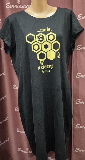 Sukienka czarna Małe a cieszy