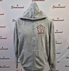 Bluza z kapturem szara Domowy Kościół
