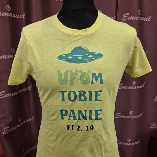 Koszulka żółta Ufom Tobie Panie