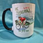 Kubek czarny Nie zwalniaj po 50-tce  440 ml - 3
