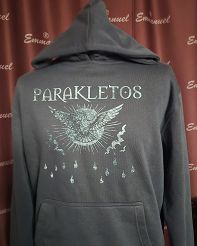 Bluza z kapturem grafitowa Parakletos