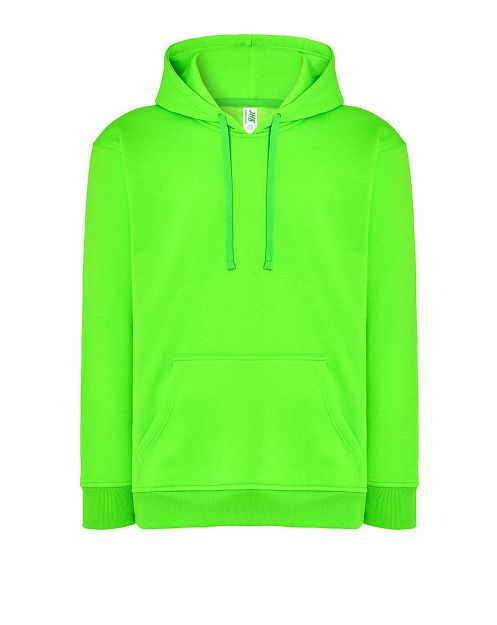 Bluza z kapturem  zielona JHK LMF-LIME FLUOR