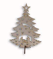 Ozdoba świąteczna Choinka duża