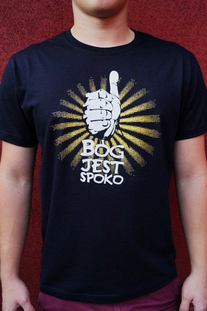 Koszulka T-shirt Bóg jest spoko