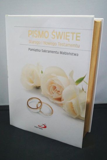Pismo Święte Starego i Nowego Testamentu - Pamiątka Sakramentu Małżeństwa