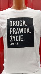 Koszulka - Droga Prawda  Życie