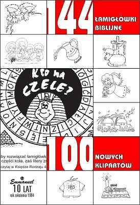 144 łamigłówki biblijne i 100 nowych klipartów (CD)