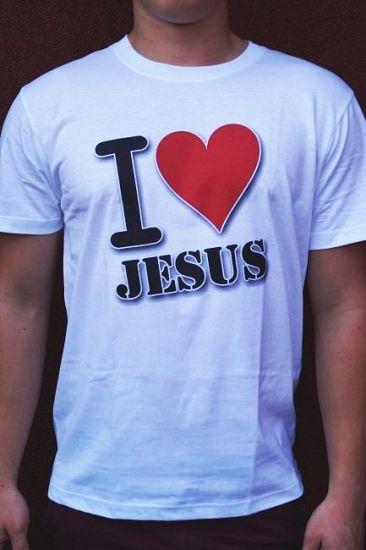 Koszulka T-shirt I love Jesus