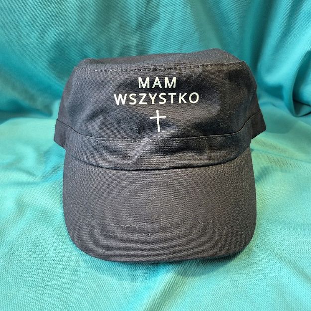 Czapka granatowa Mam wszystko (wersja 3)