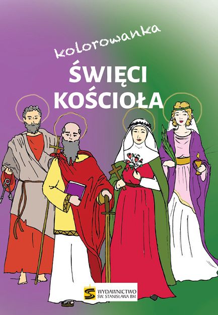 Kolorowanka Święci Kościoła