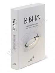 Biblia Pismo Święte Edycja św.Pawła z kolorową wkładką - oprawa miękka, szara