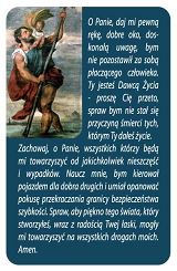 Modlitwa kierowcy - karta (100szt.)