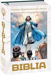 Biblia komiks  Boża historia od Początku po Wieczność obwoluta komunijna