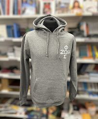 Bluza z kapturem szara Fos Zoe