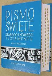 Pismo Święte Starego i Nowego Testamentu z wycięciami (duże). Biblia Tysiąclecia