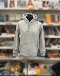 Bluza z kapturem jasnoszara Fos Zoe